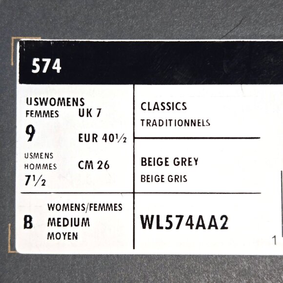 Brand New New Balance Women's 574 Shoes - Classic, Cushioned, Versatile - Picture 5 of 9